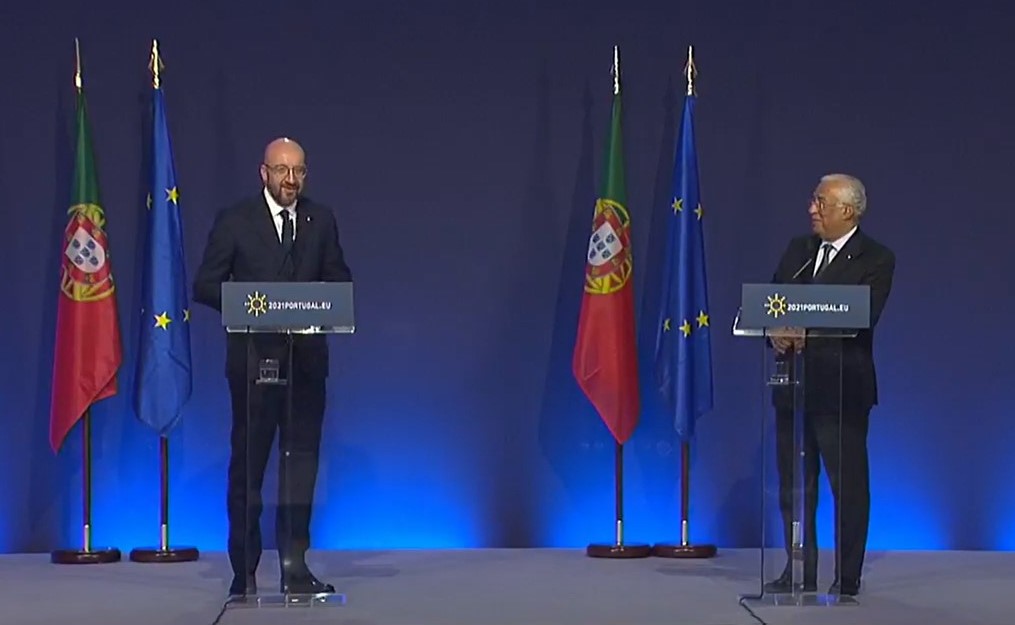 Visita do Presidente do Conselho Europeu a Portugal