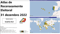 Atlas Recenseamento - Recenseamento Eleitoral com data de Referência a 31-dezembro-2022