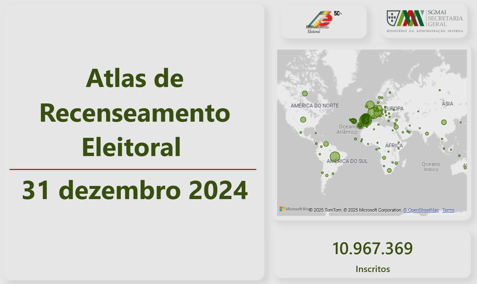 Atlas Recenseamento - Recenseamento Eleitoral com data de Referência a 31-dezembro-2024