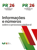 RELATÓRIO DE INFORMAÇÕES E NÚMEROS SOBRE O PROCESSO ELEITORAL